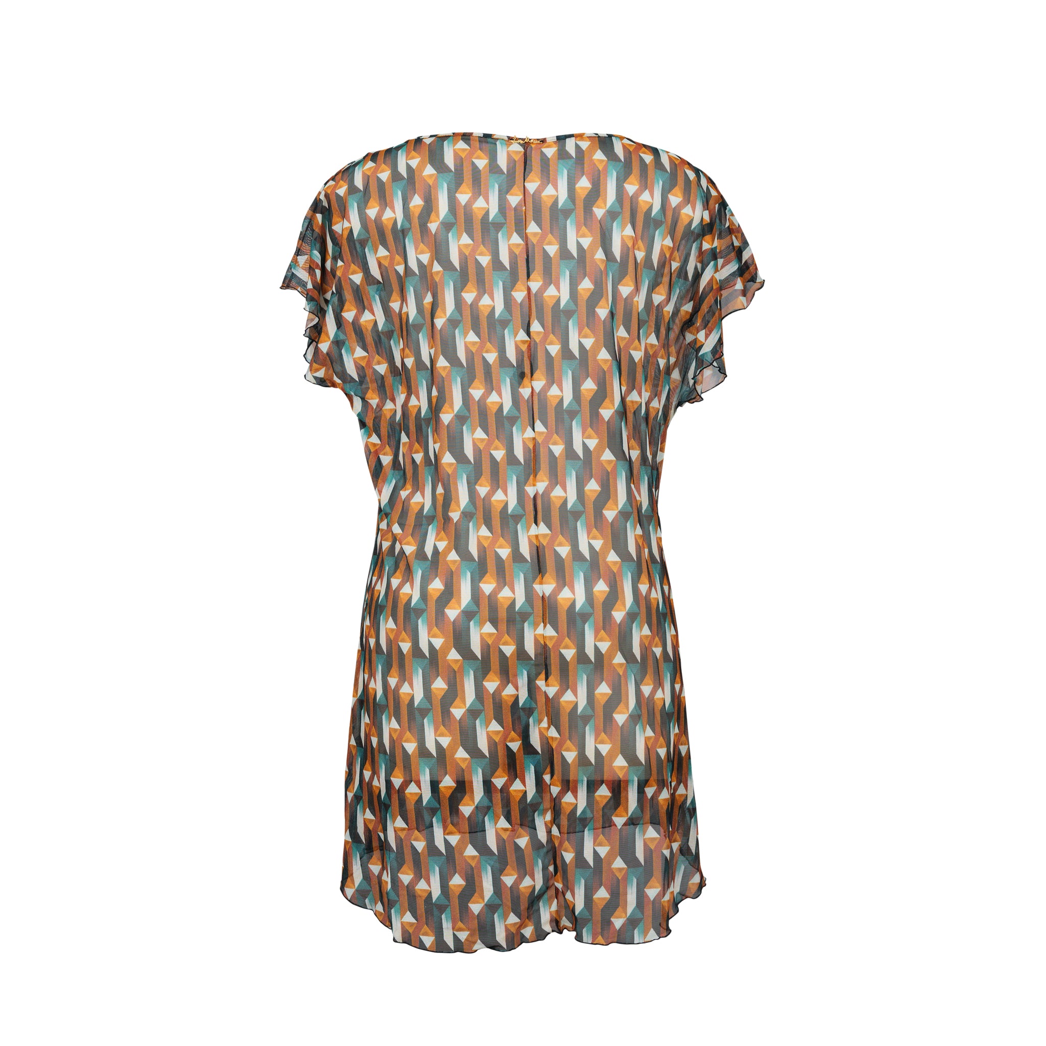 Product Back: Lua Morena Beach Dresses Saida Mini Aurum