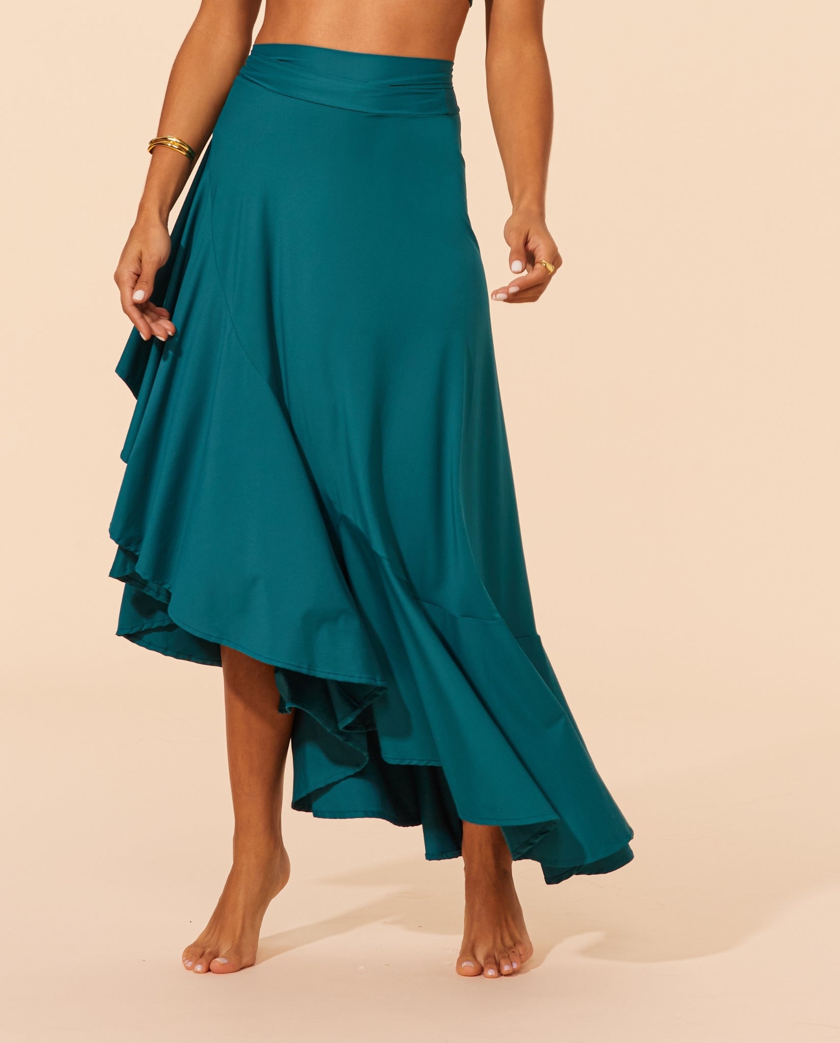 Gallery: Lua Morena Beach Skirt Tapajos Pareo Babado