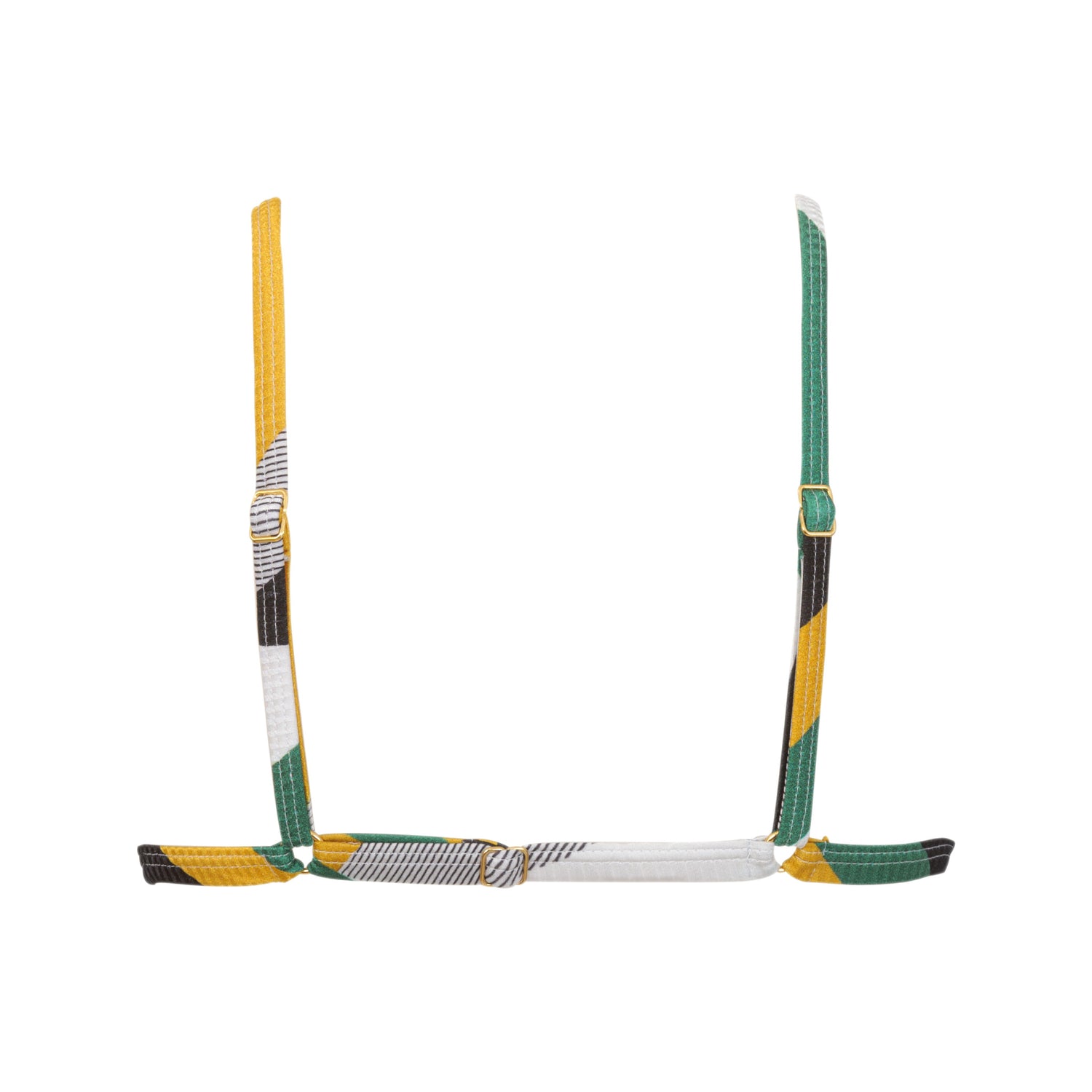 Product Back: Lua Morena Top Top Cropped Ilhos Floresta Brasileira