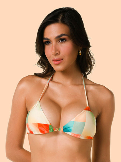 Gallery: Lua Morena Top Top Cubismo-Abstrato Cortininha