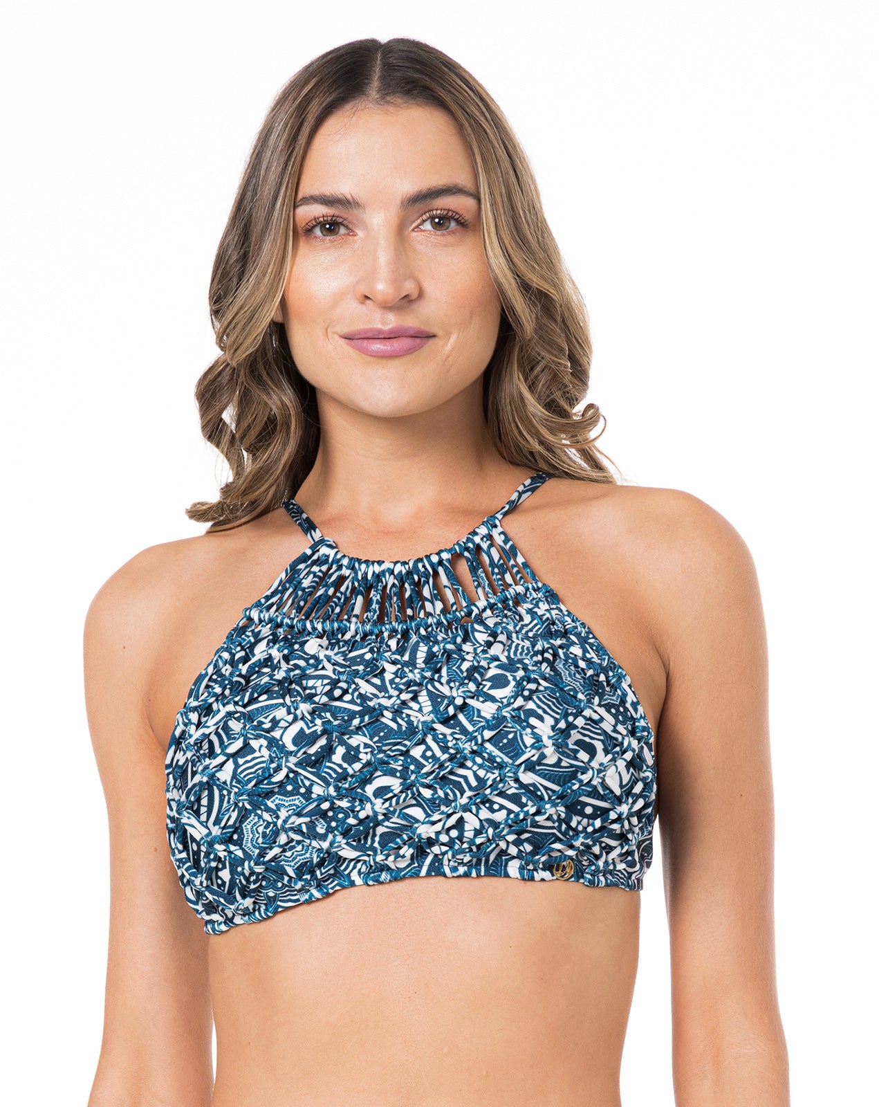 Gallery: Lua Morena Top Top Dobrado Macrame Renda