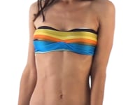 Video: Rio De Sol Top Top Artsy Bandeau-Pli