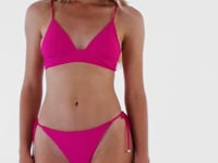 Video: Rio De Sol Top Top Amaranto Tri-Cos