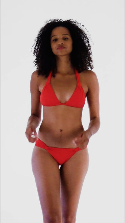 Video: Rio De Sol Two Piece Swimwear Set Rouge Mel