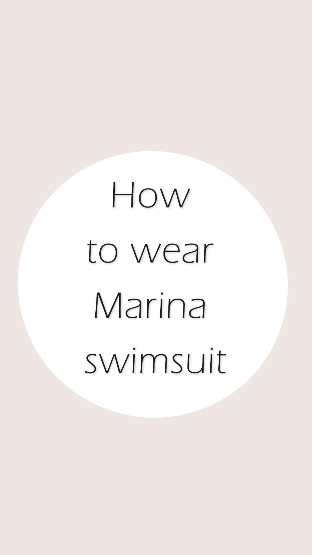 Video: Rio De Sol One Piece Swimsuits Tulip-Garden Marina