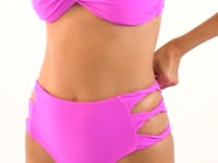 Video: Rio De Sol Bottom Bottom Vita-Pink High-Waist-Spin
