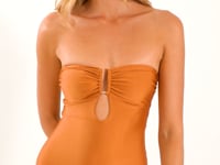 Video: Rio De Sol One-Piece Shimmer-Nocciola Sara-Op