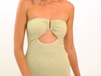 Video: Rio De Sol Mini Dress Brisa-Pistache Sara Dress