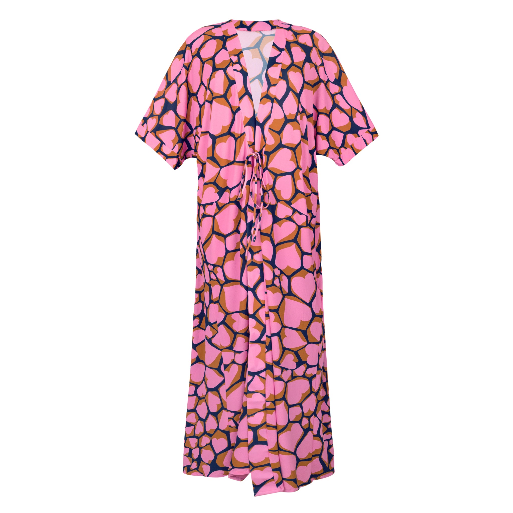 Product Front: Rio De Sol Maxi Dresses Amore-Pink Long Dress