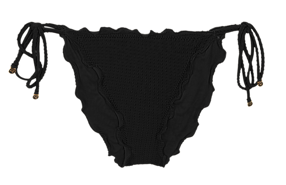 Product Front: Rio De Sol Bottom Bottom Dots-Black Frufru-Comfy