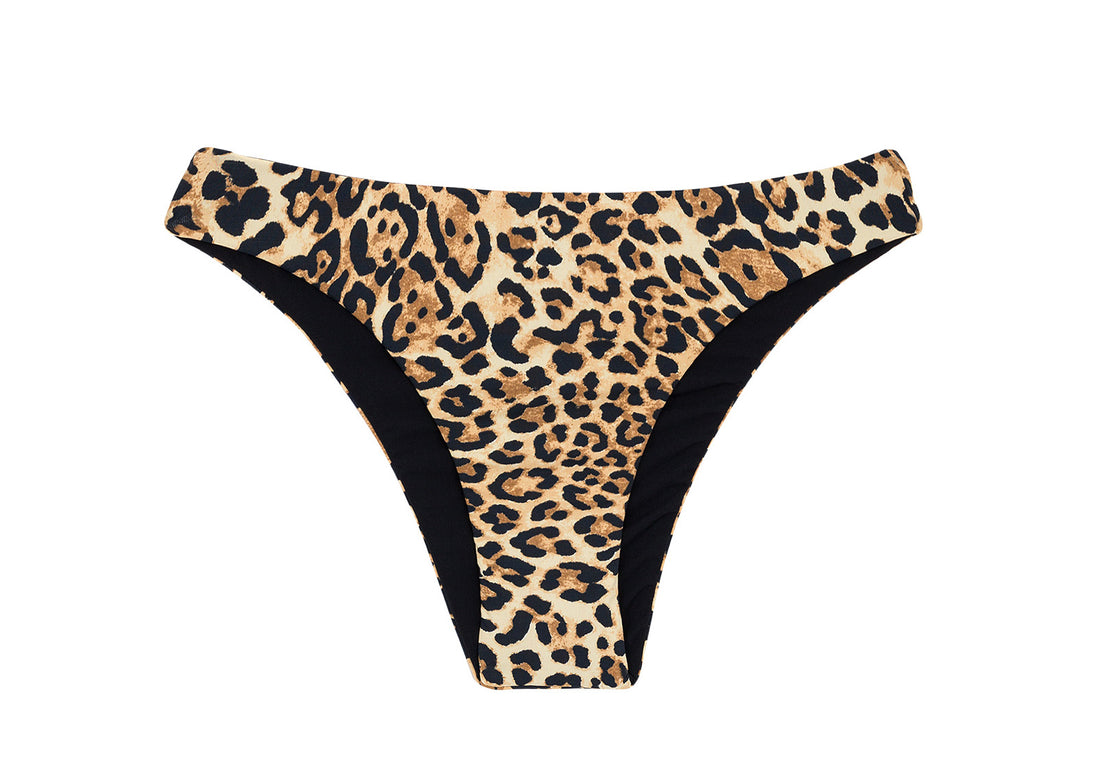 Product Front: Rio De Sol Bottom Bottom Leopardo Black Babado