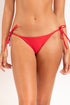 Gallery: Rio De Sol Bottom Bottom Microfibra-Chic-Red Cheeky-Tie