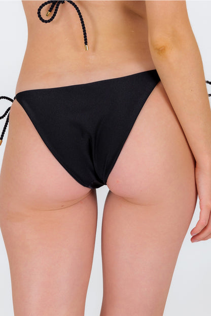 Image 07: Rio De Sol Bottom Bottom Shimmer-Black Ibiza-Rope
