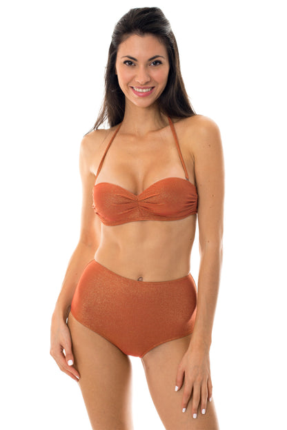 Image 05: Rio De Sol Bottom Calcinha Radiante Canela Hot Pant