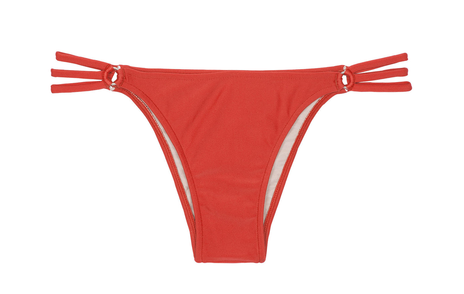 Product Front: Rio De Sol Bottom Calcinha Tiras Trio Red