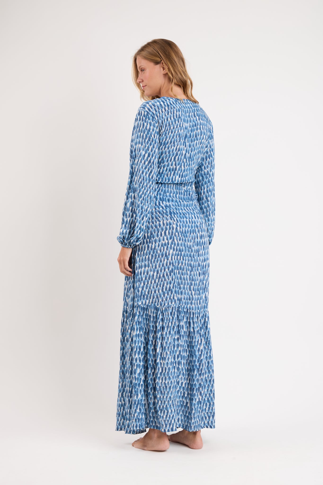 Model Back: Rio De Sol Beach Dresses Chuva Long Dress Verona