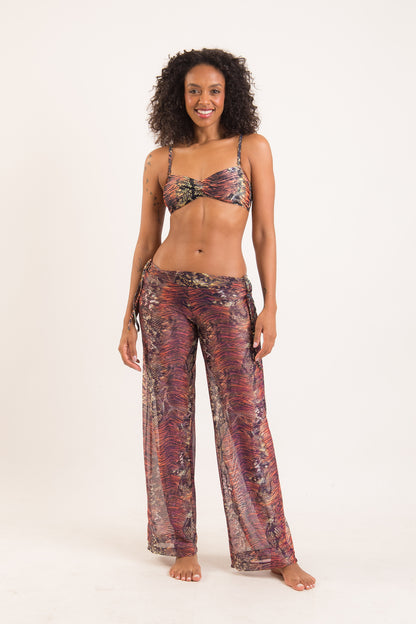 Model Front: Rio De Sol Beach Trousers Cobra Trouser