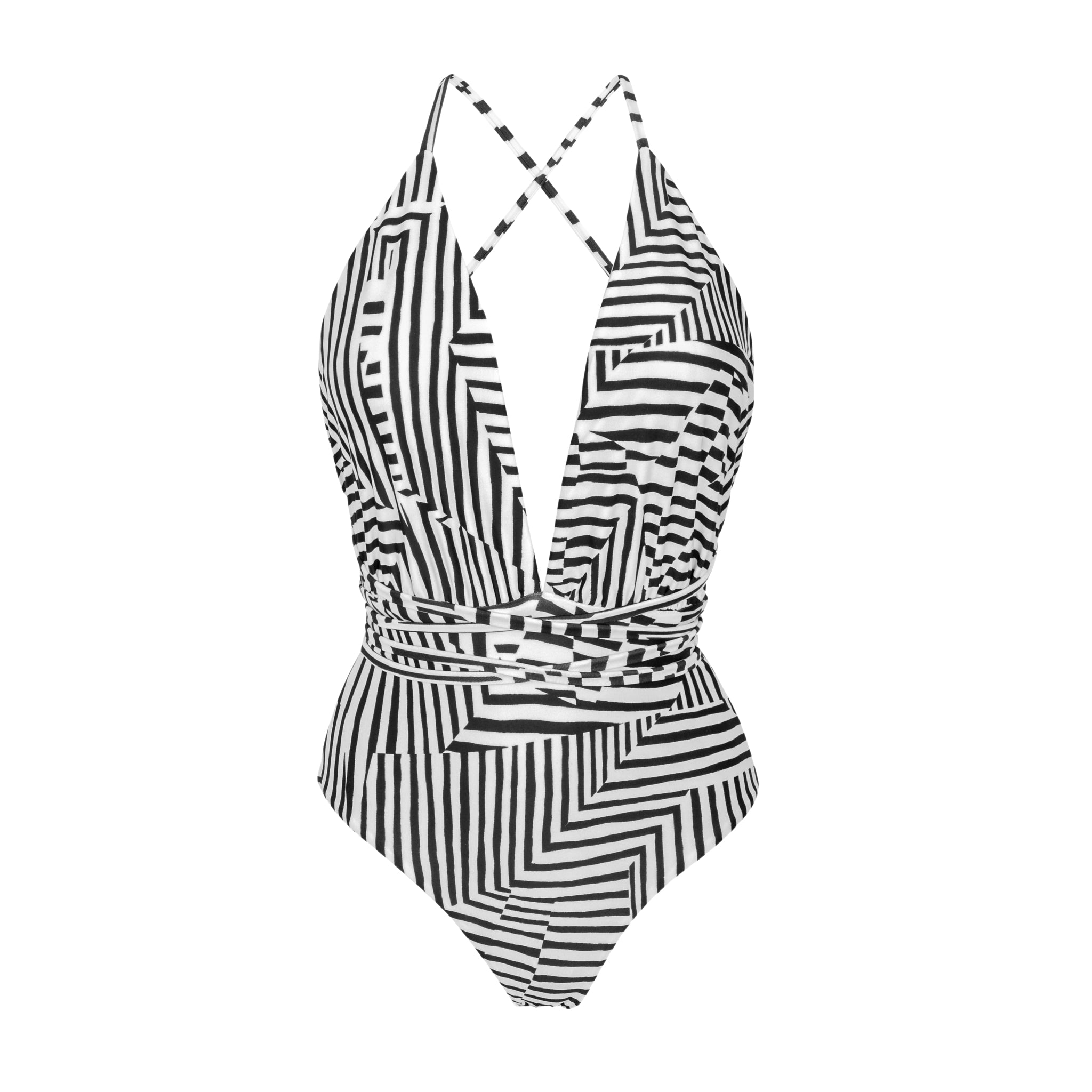 Product Front: Rio De Sol One-Piece Collage New Vegas