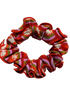 Product Front: Rio De Sol Hair Accessory Floral-Scales Scrunchie