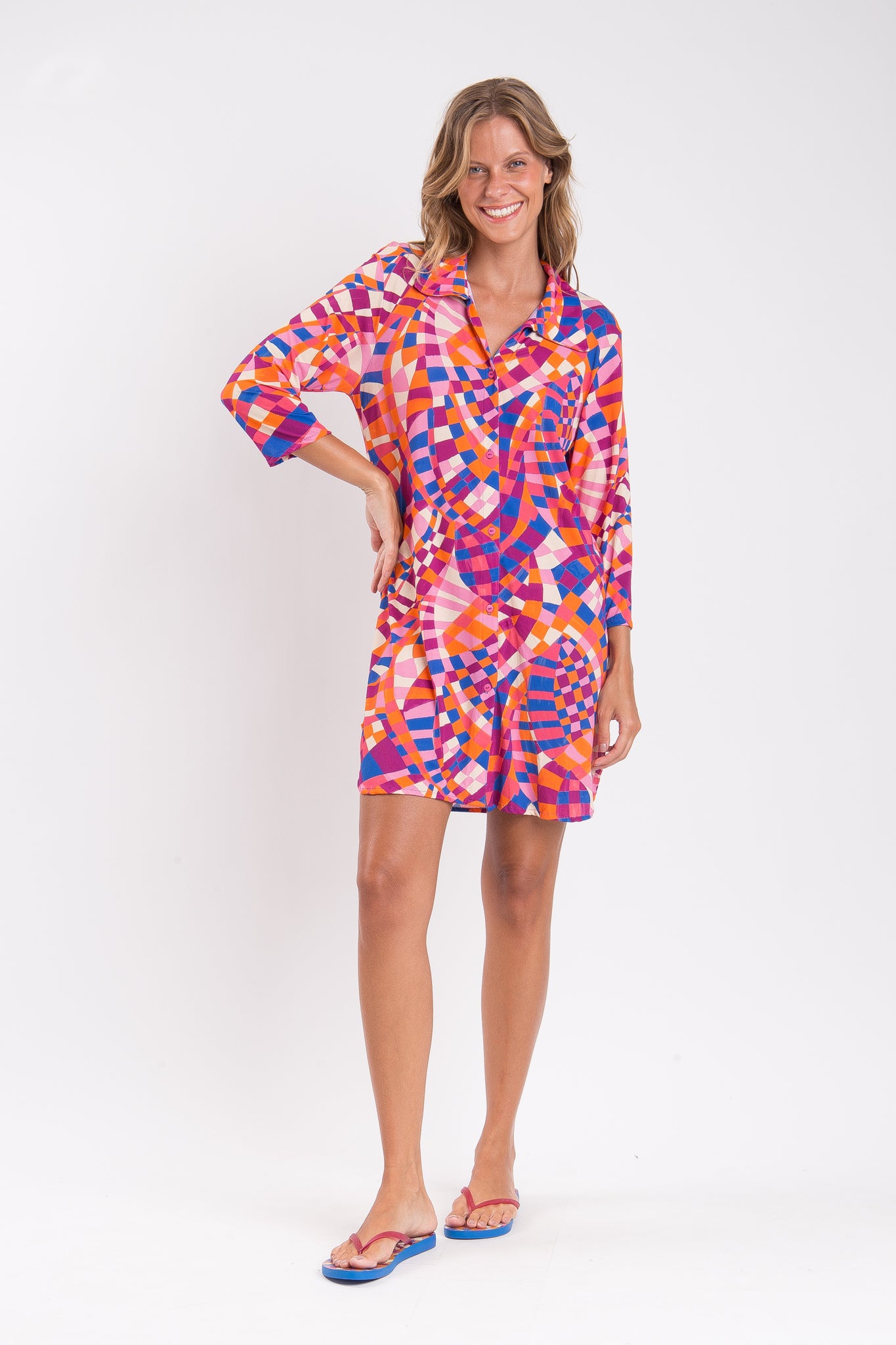 Image 07: Rio De Sol Shirtdress Funny Chemise