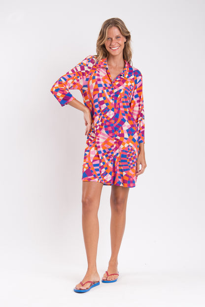 Image 07: Rio De Sol Shirtdress Funny Chemise
