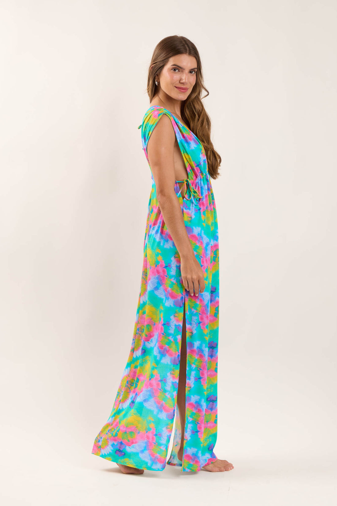 Image 02: Rio De Sol Maxi Dresses Fusion Long Dress Soleil