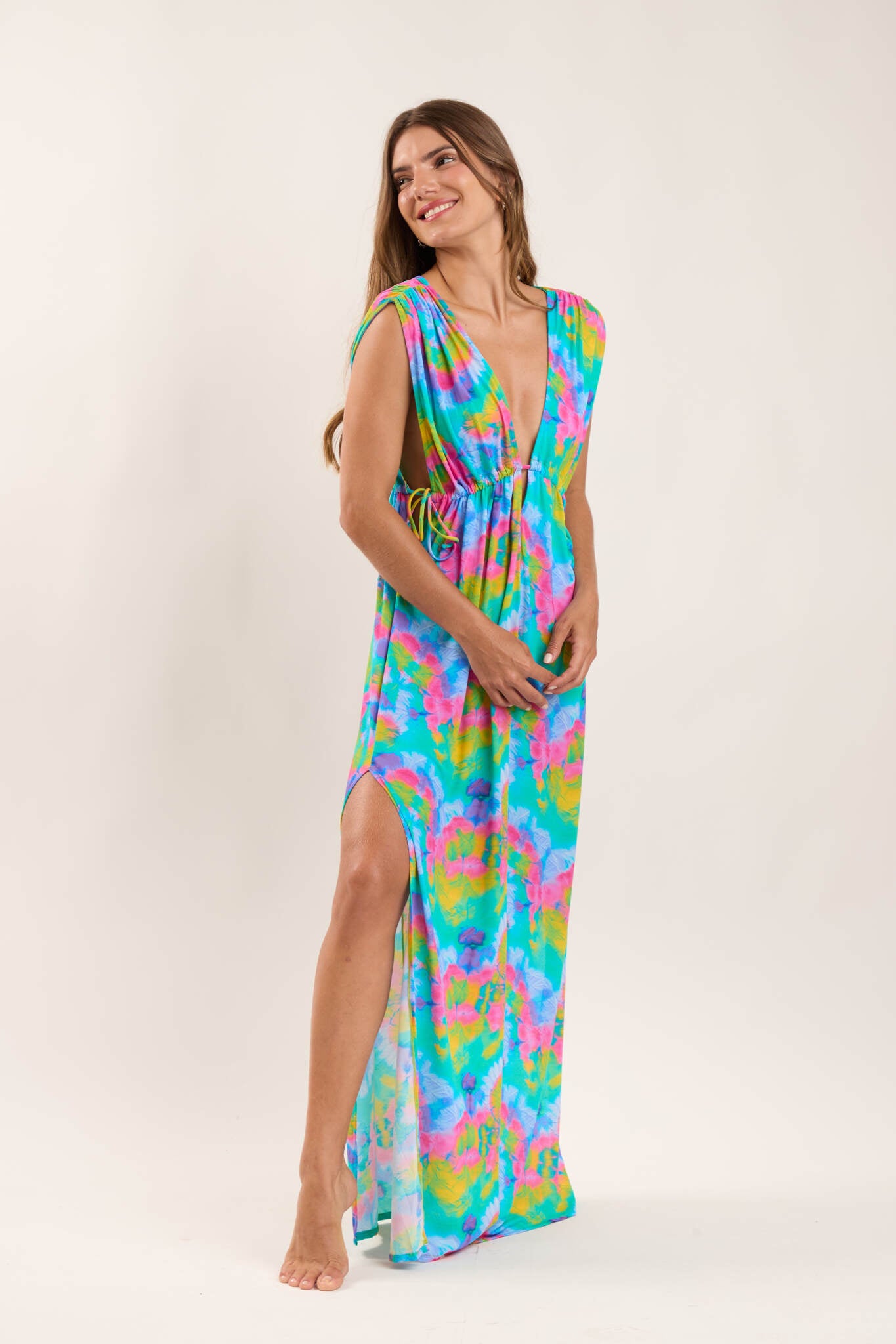Image 05: Rio De Sol Maxi Dresses Fusion Long Dress Soleil