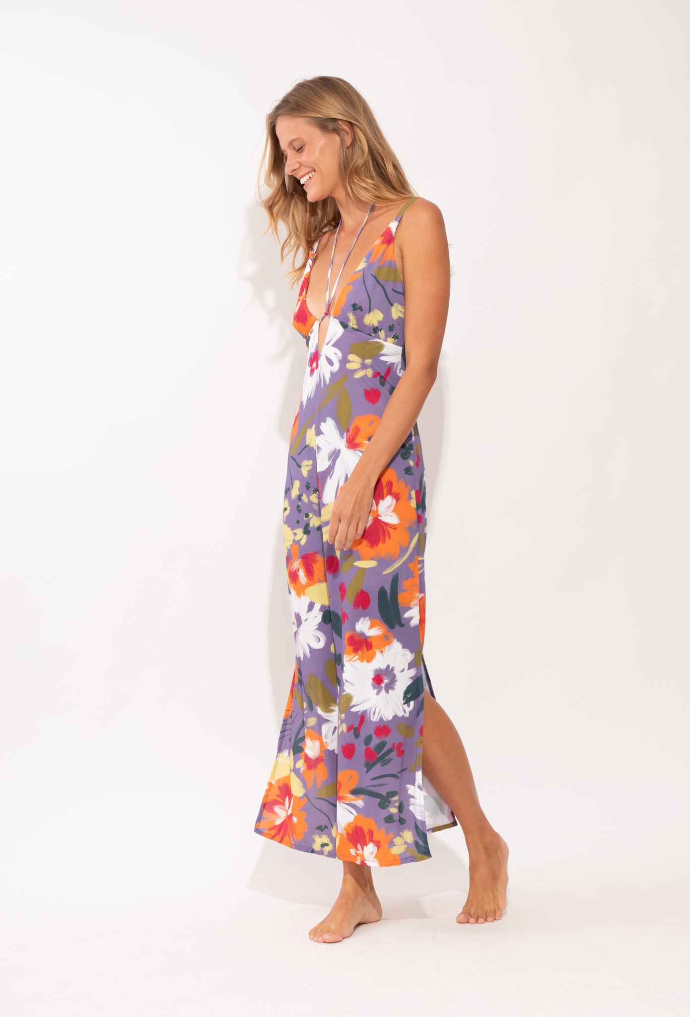 Image 04: Rio De Sol Maxi Dresses Garden-Flower Saida Yara