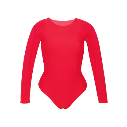 Product Front: Rio De Sol One-Piece Hibiscus Surf