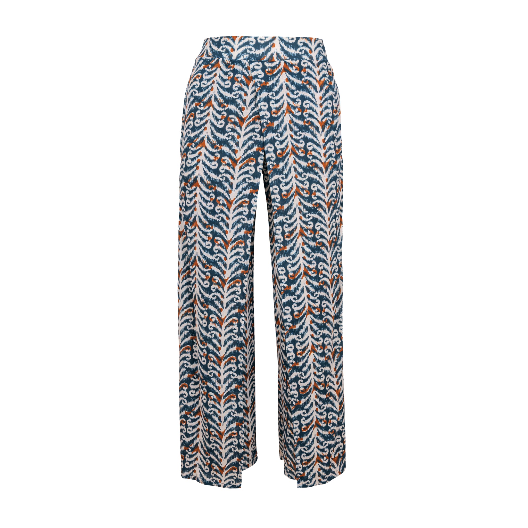Product Front: Rio De Sol Beach Trousers Ikat Wide Pants