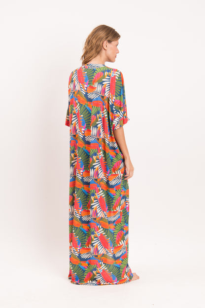 Image 09: Rio De Sol Maxi Dresses Jungle Long Dress