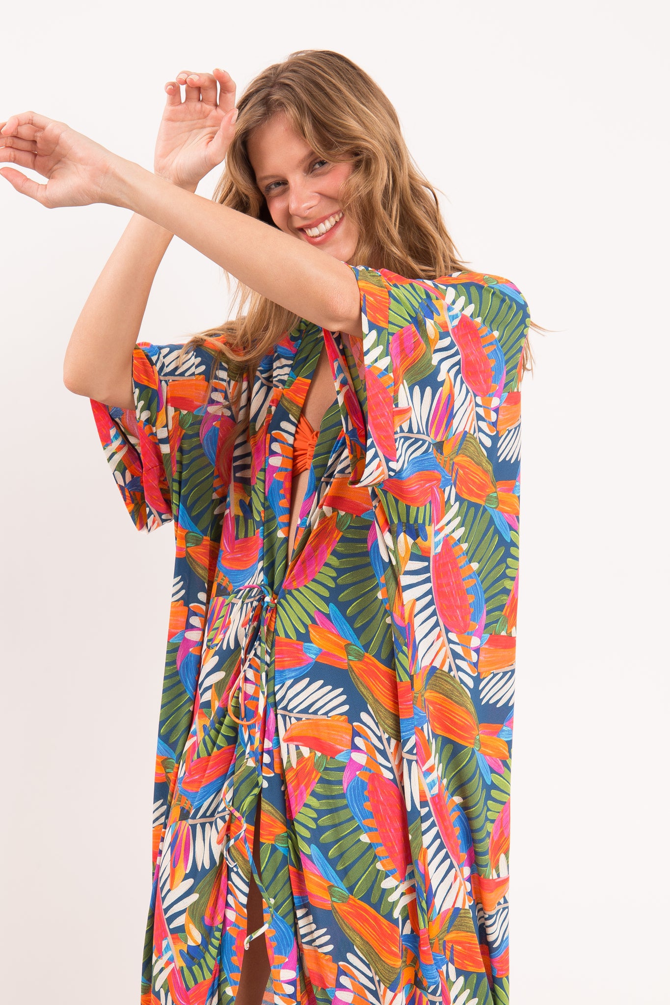 Image 12: Rio De Sol Maxi Dresses Jungle Long Dress