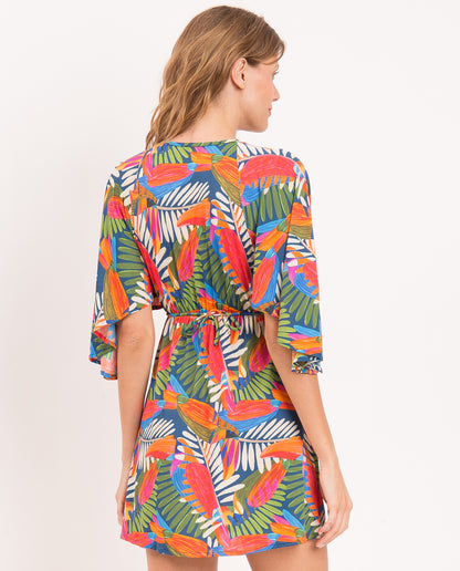 Image 07: Rio De Sol Mini Dress Jungle Mini Dress