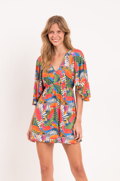 Image 10: Rio De Sol Mini Dress Jungle Mini Dress