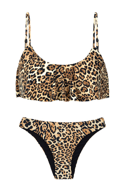 Product Front: Rio De Sol Set Leopardo Babado