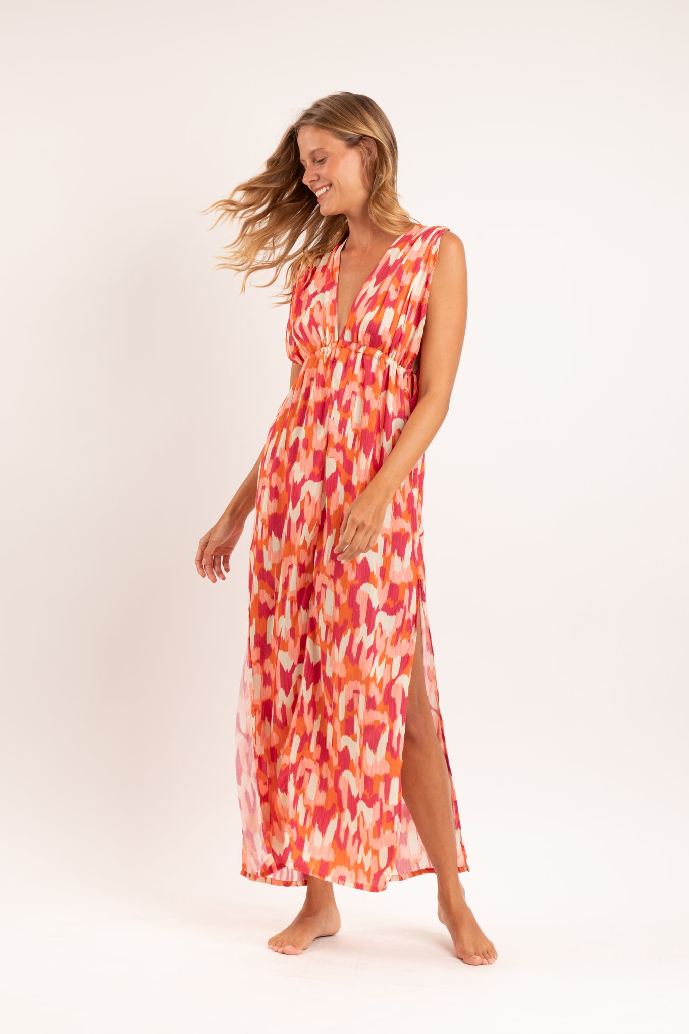 Image 04: Rio De Sol Maxi Dresses Mirage Long Dress Soleil