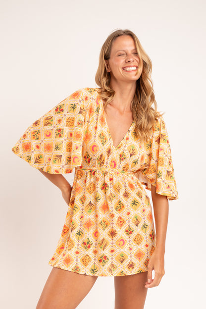 Image 07: Rio De Sol Mini Dress Mosaico Mini Dress