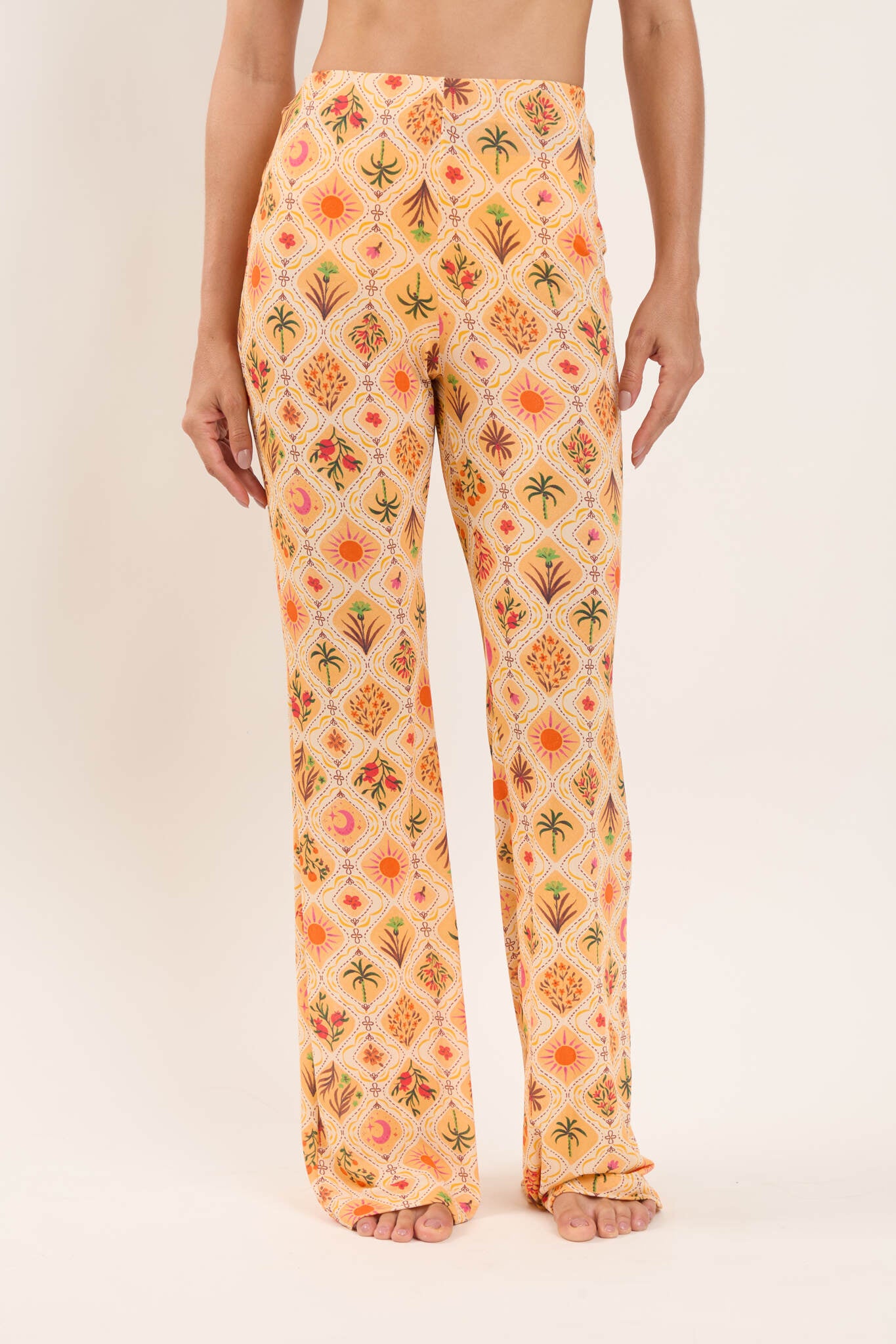 Gallery: Rio De Sol Beach Trousers Mosaico Pants Lana