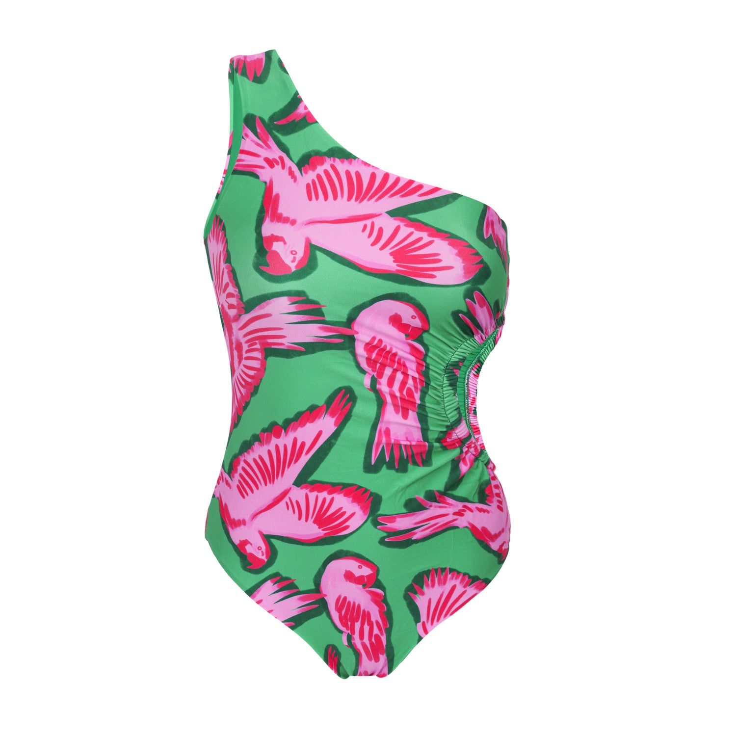 Product Front: Rio De Sol One-Piece Parrots Maeve