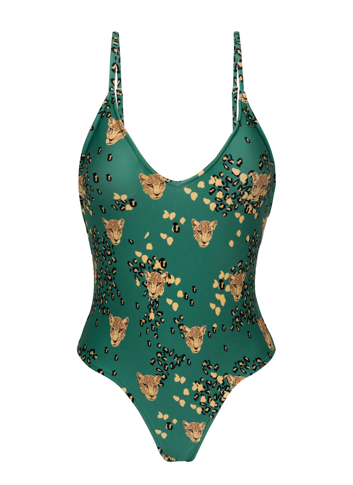 Product Front: Rio De Sol One-Piece Roar-Green Hype