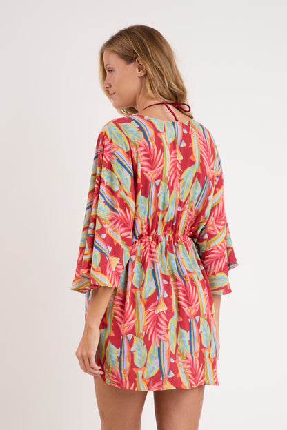 Image 08: Rio De Sol Kaftans / Cover Ups Sea-Bloom Kaftan Bel