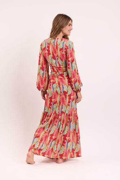 Image 07: Rio De Sol Maxi Dresses Sea-Bloom Long Dress Verona