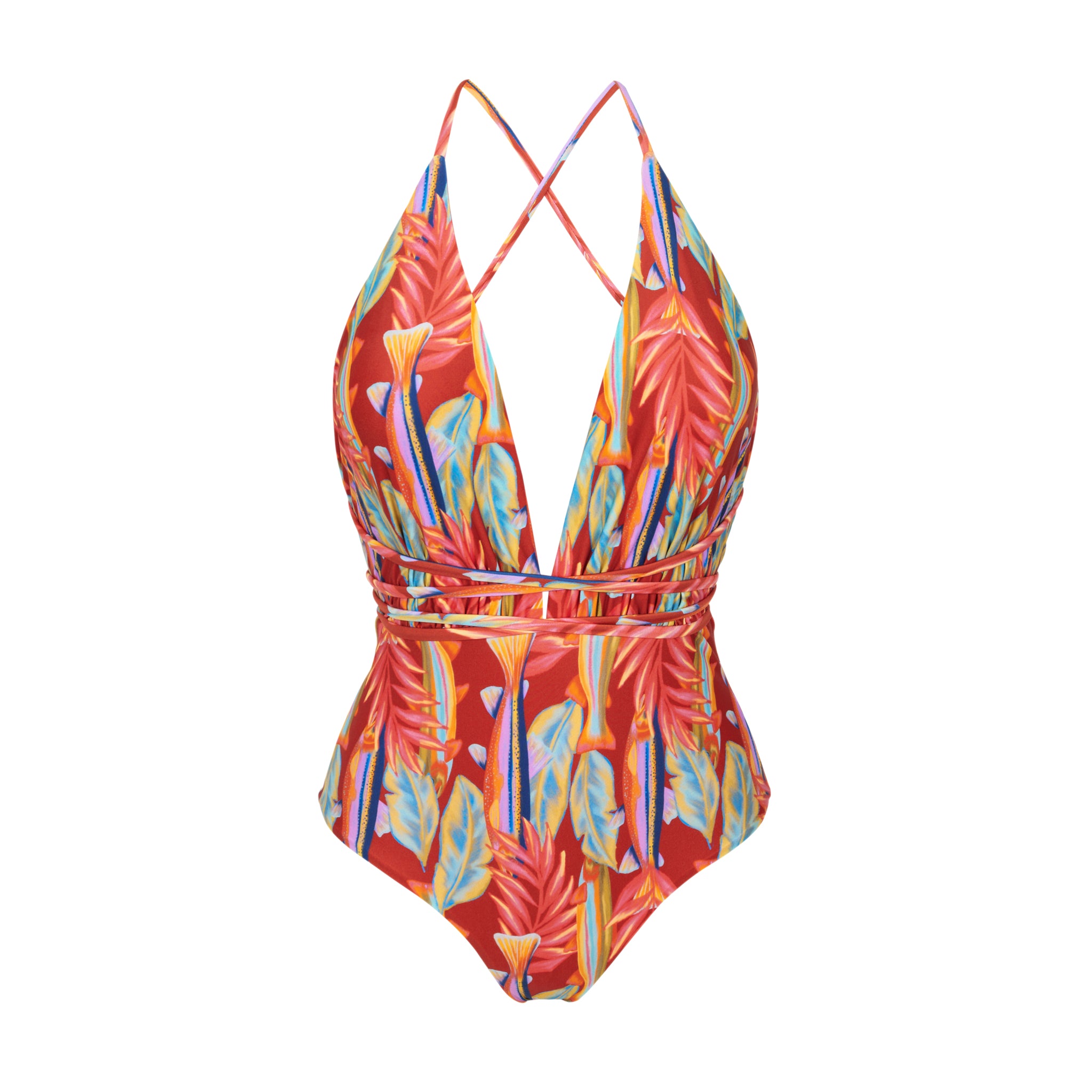 Product Front: Rio De Sol One-Piece Sea-Bloom New Vegas