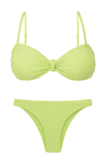 Product Front: Rio De Sol Set Set Bora-Citrus Bandeau-Joy Leblon