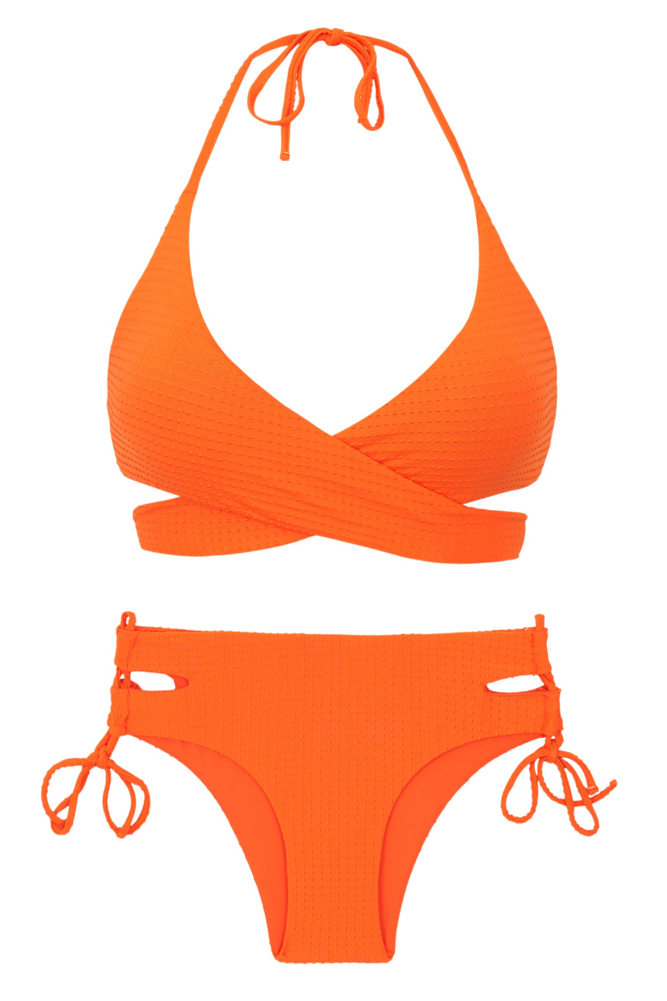 Product Front: Rio De Sol Set Set Dots-Orange Kate Madrid