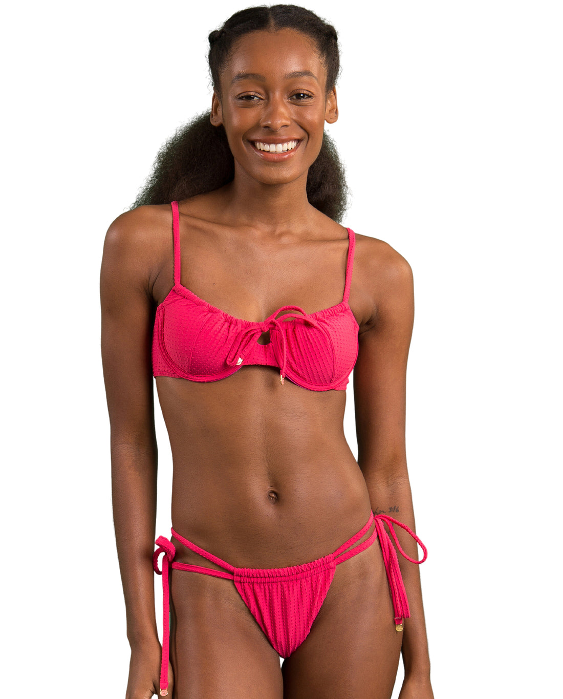 Gallery: Rio De Sol Set Set Dots-Virtual-Pink Balconet-Tie Pipa