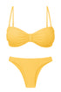 Product Front: Rio De Sol Set Set Malibu-Yellow Bandeau-Duo Essential