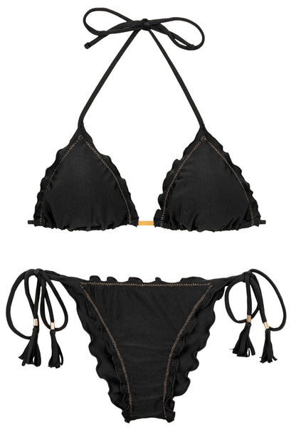 Product Front: Rio De Sol Set Set Shimmer-Black Frufru