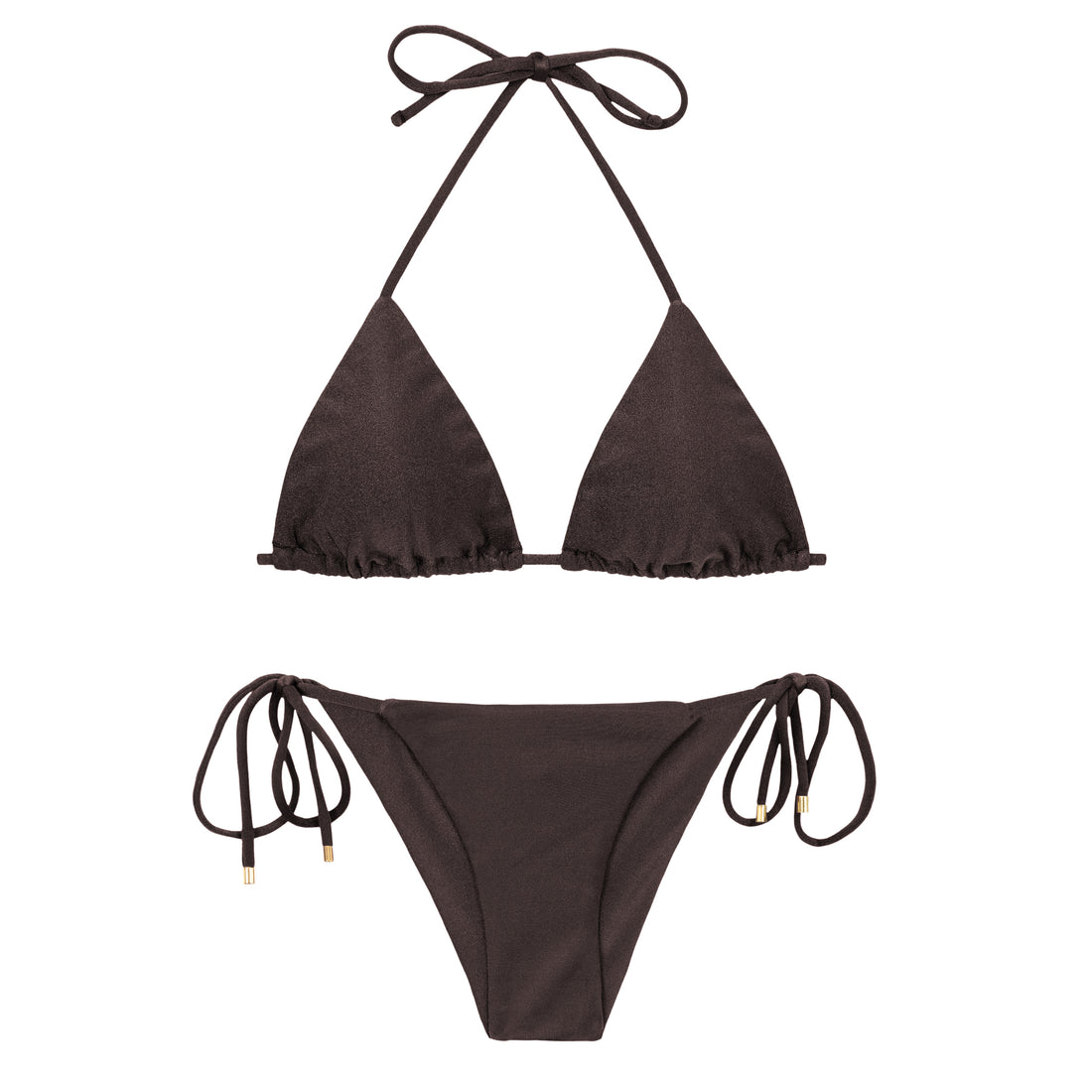 Product Front: Rio De Sol Set Set Shimmer-Coffee Tri-Inv Cheeky-Tie
