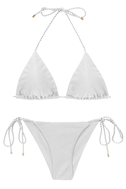 Product Front: Rio De Sol Set Set Shimmer-White Tri-Inv Cheeky-Tie